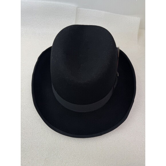 Scala Men's Wool Felt Snap-Brim Fedora Hat Size: XL - Picture 2 of 8